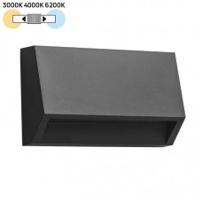 Φωτιστικό Επίτοιχο LED 2W 230V 160lm CCT Polycarbonate Γραφίτης IP65 3-97818